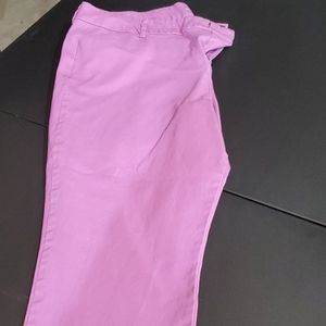 Lavender pixie fit ankle pants